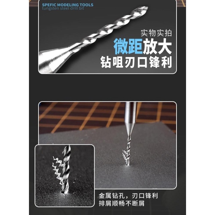 Dụng cụ USTAR mũi khoan mini mô hình 0.1 - 1.0mm UA