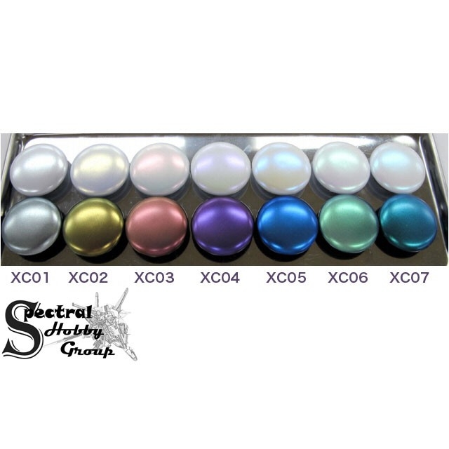 Sơn mô hình mr.Hobby Crytal Color lacquer paint XC 01 ~ 08 Pearl Color