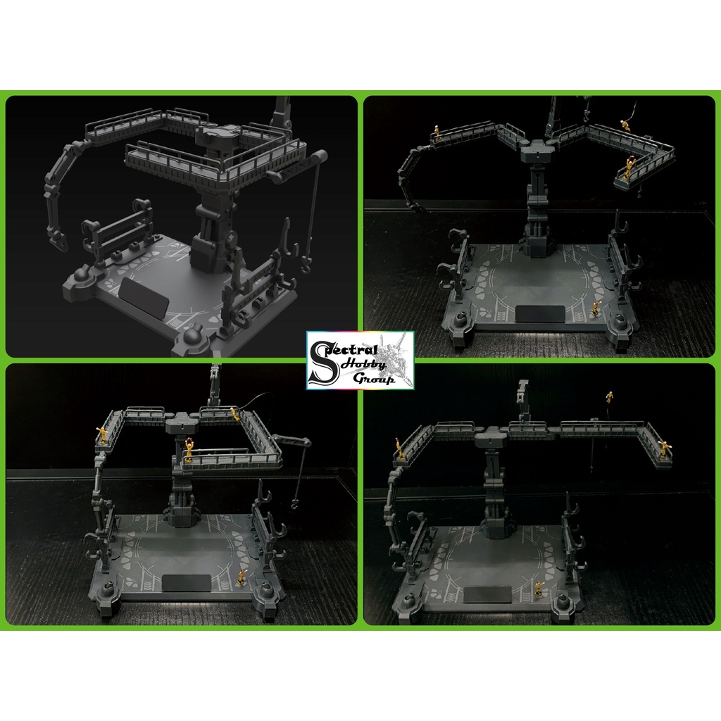 Phụ kiện mô hình lắp ráp FLS Action base Hangar Float Funnel HWS cho HG RG gundam các loại / Nu