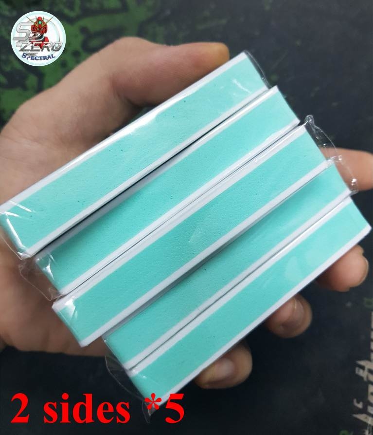 Bộ 5 Nhám xốp khối đánh bóng bọt biển EVA siêu mịn 1000-10000 Sandblock Polishing sponge 2 4 mặt