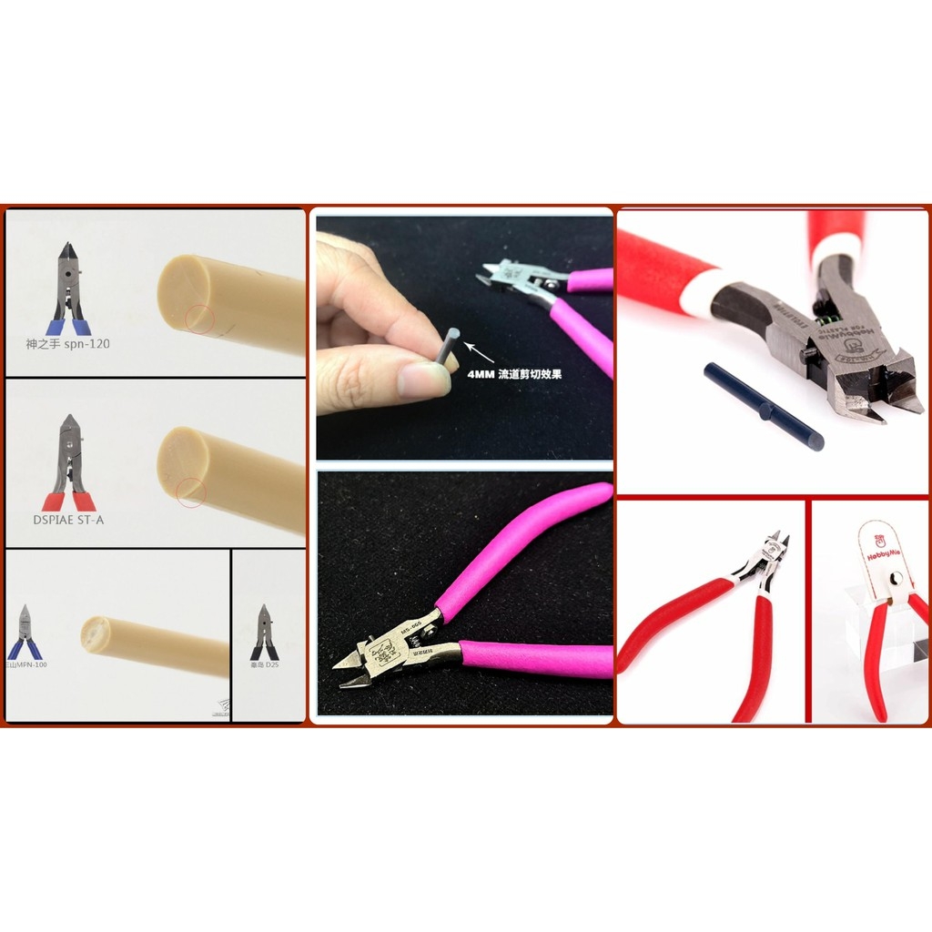 Kìm cắt mô hình DSPIAE ST-A ver 3.0 1 Lưỡi Ultimate ultra-thin single-blade cutting pliers (kèm dầu chống gỉ)