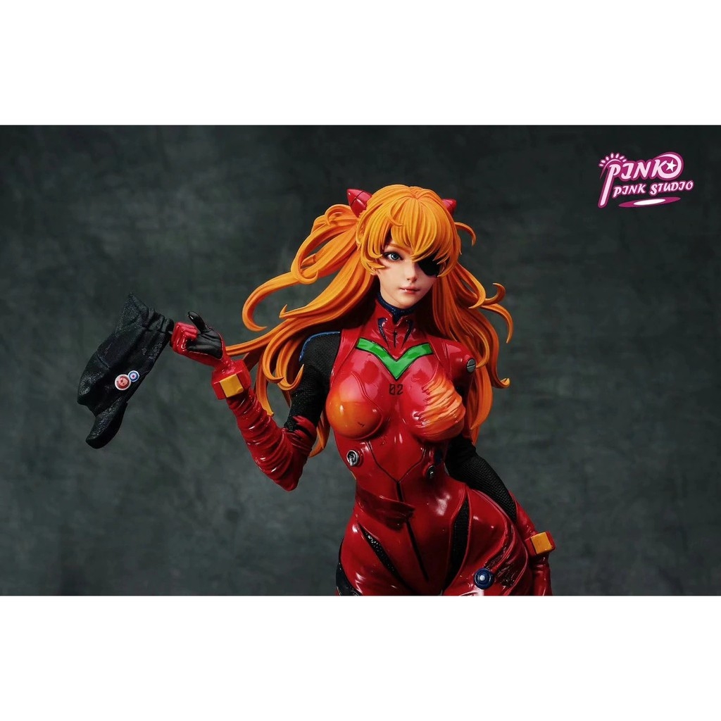 Mô hình tĩnh FIGURE EVA Asuka Langley Soryu resin statue Pink Pink Studio