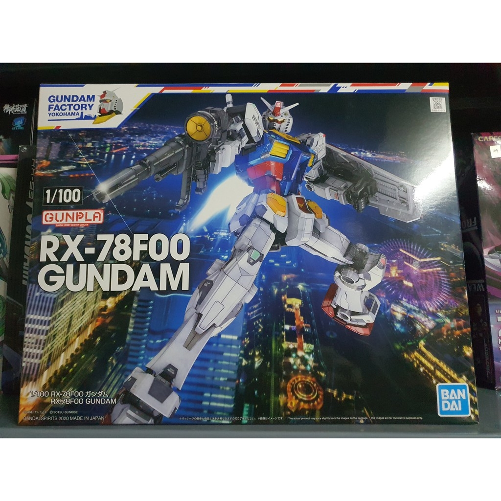 Mô hình lắp ráp 1/100 Gundam Factory RX-78F00 gundam RX78 Yokohama bandai