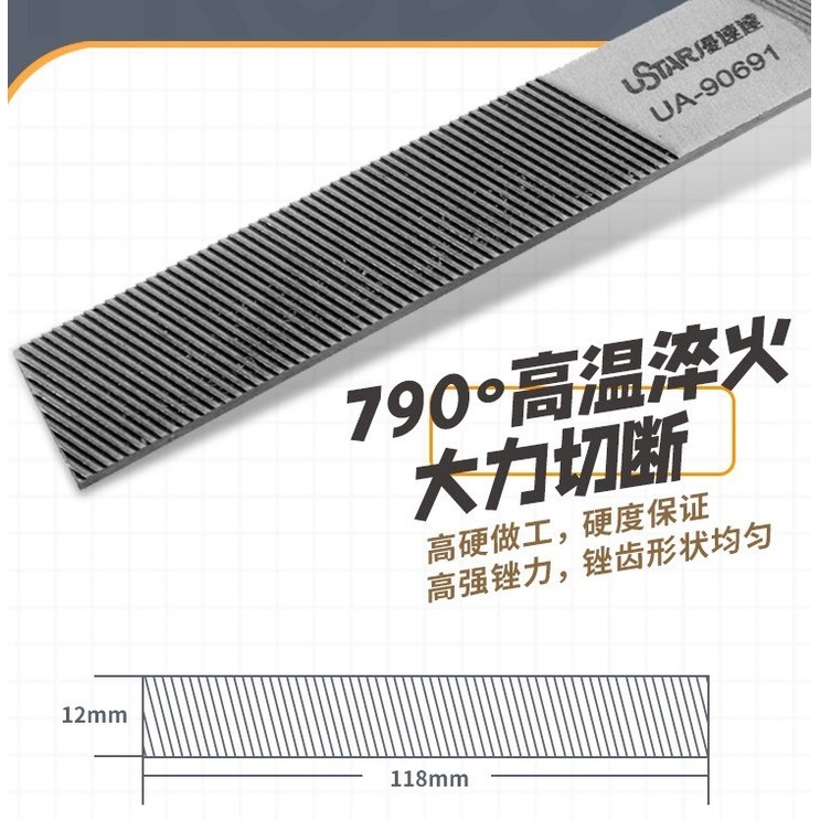 Bộ dụng cụ USTAR set mài nhám dũa siêu mịn UA90691 Metal sander hobby tools