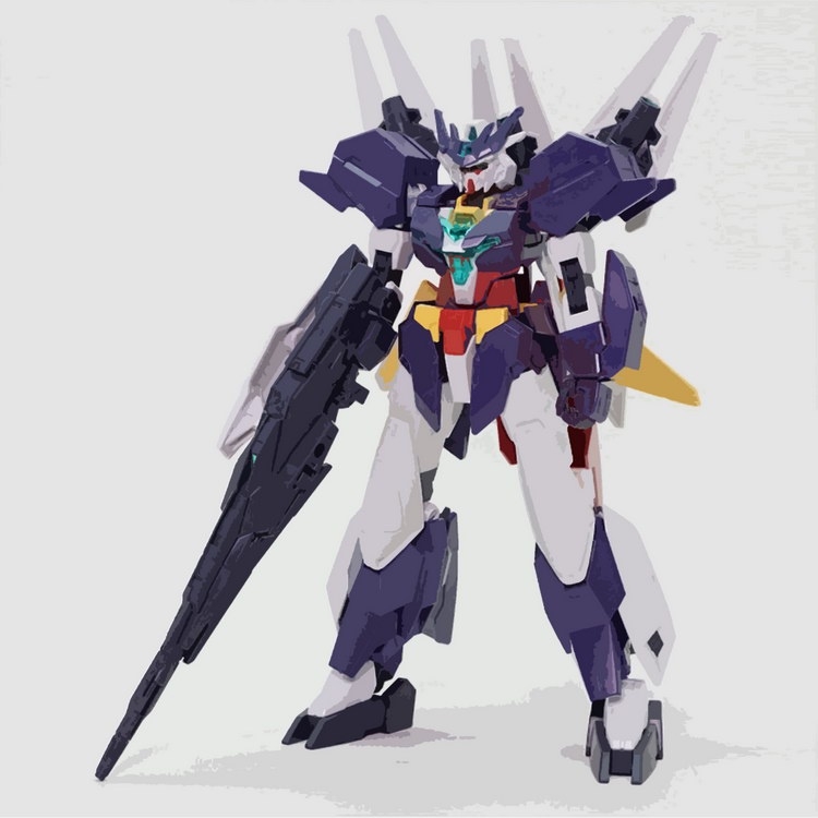 Mô hình lắp ráp HG 1/144 Core II Real Type Color & Uraven + support weapon gundam 023A