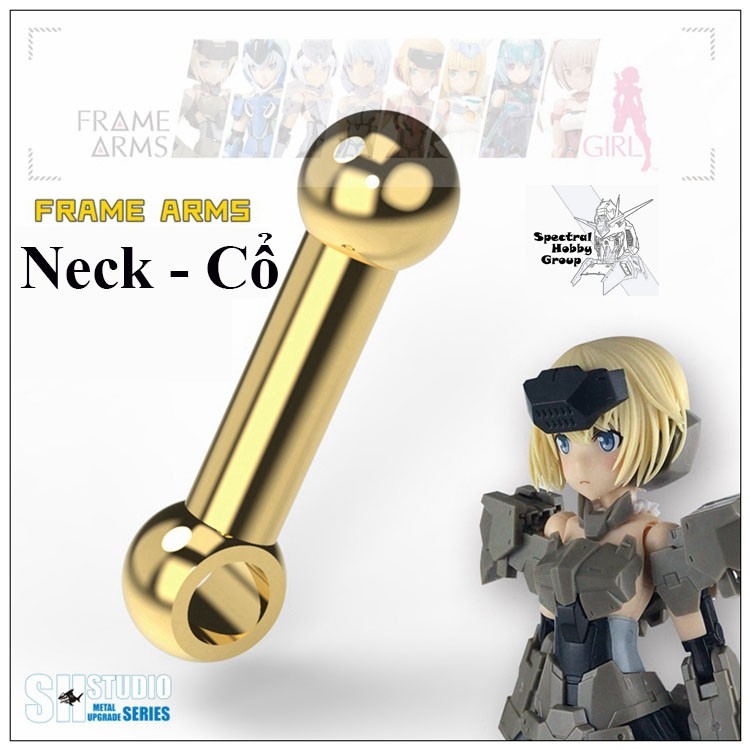Đồ độ mô hình khớp thay thế cho Frame Arm girl (vai / hông / eo) joint connectors metal part Pretty armor PA