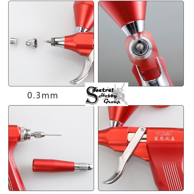Bút sơn mô hình airbrush ENSI SJ 116 SJ116 plus 0.3mm