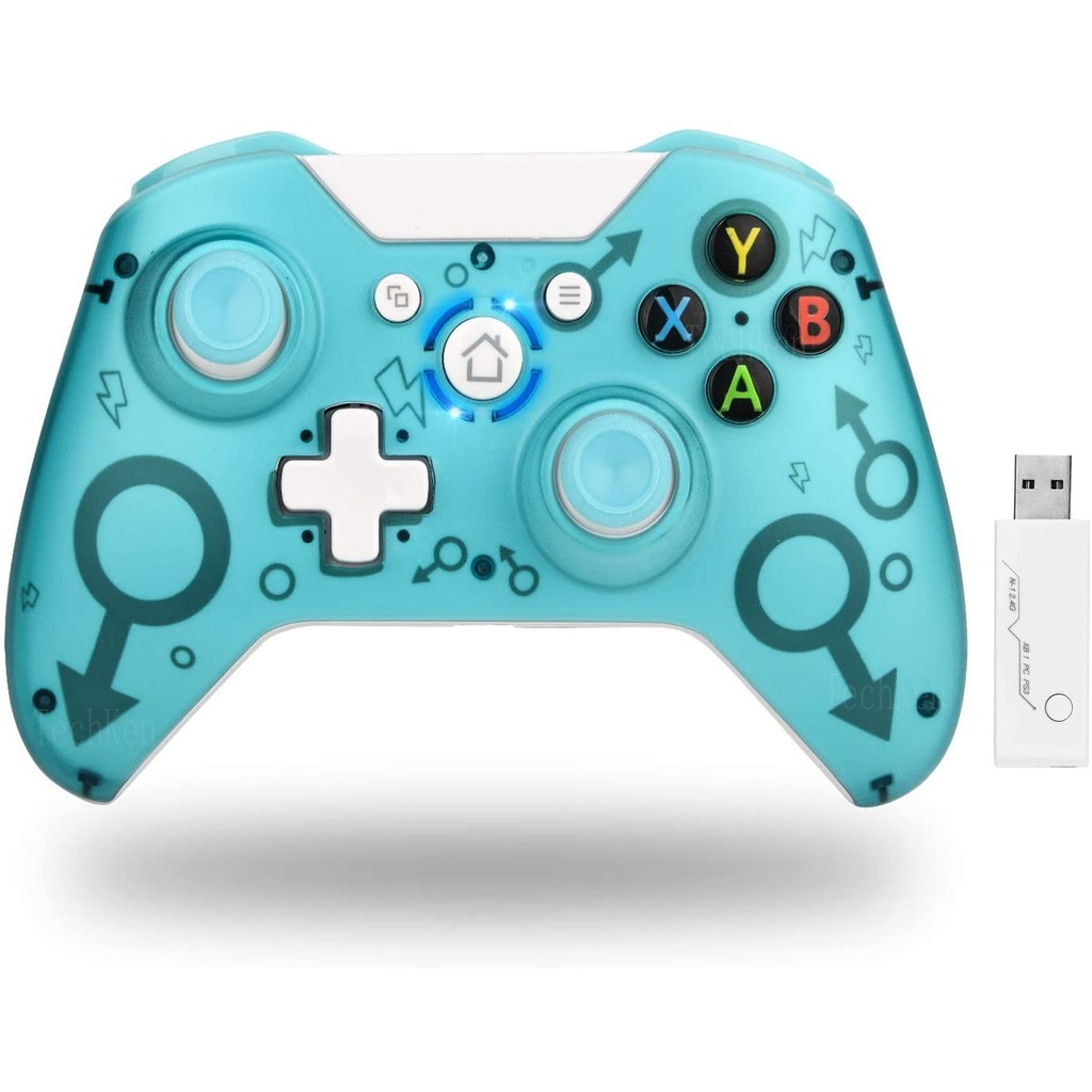 Tay cầm chơi game không dây N1 2.4GHz Wireless USB Game Controller for Xbox One PS3 PC Dual Motor