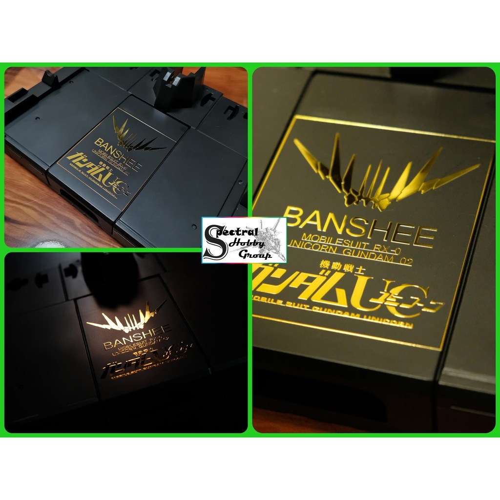 Decal metal sticker gold coating dán mô hình 00 Exia Unicorn Banshee Phenex Astray