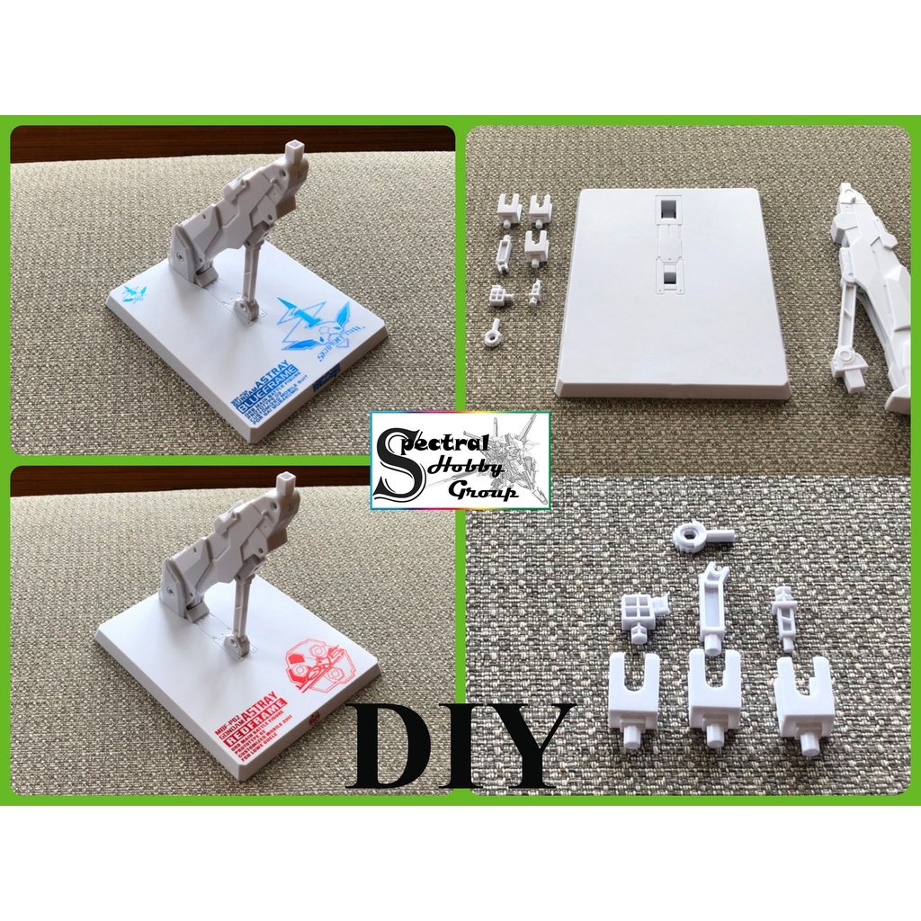 Đế giá đỡ mô hình Action base 1/100 MG HG RG ver MB Gundam Astray Red Blue Frame