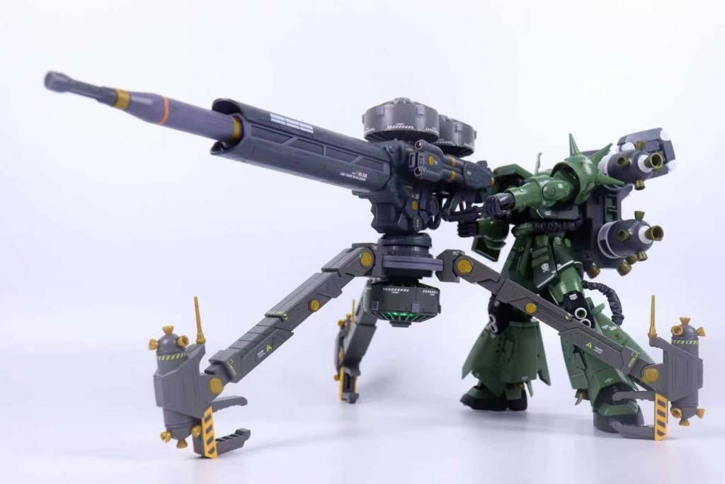 Mô hình lắp ráp MG 1/100 Zaku II Big Gun Thunderbolt Ver ZG003 Leien Model