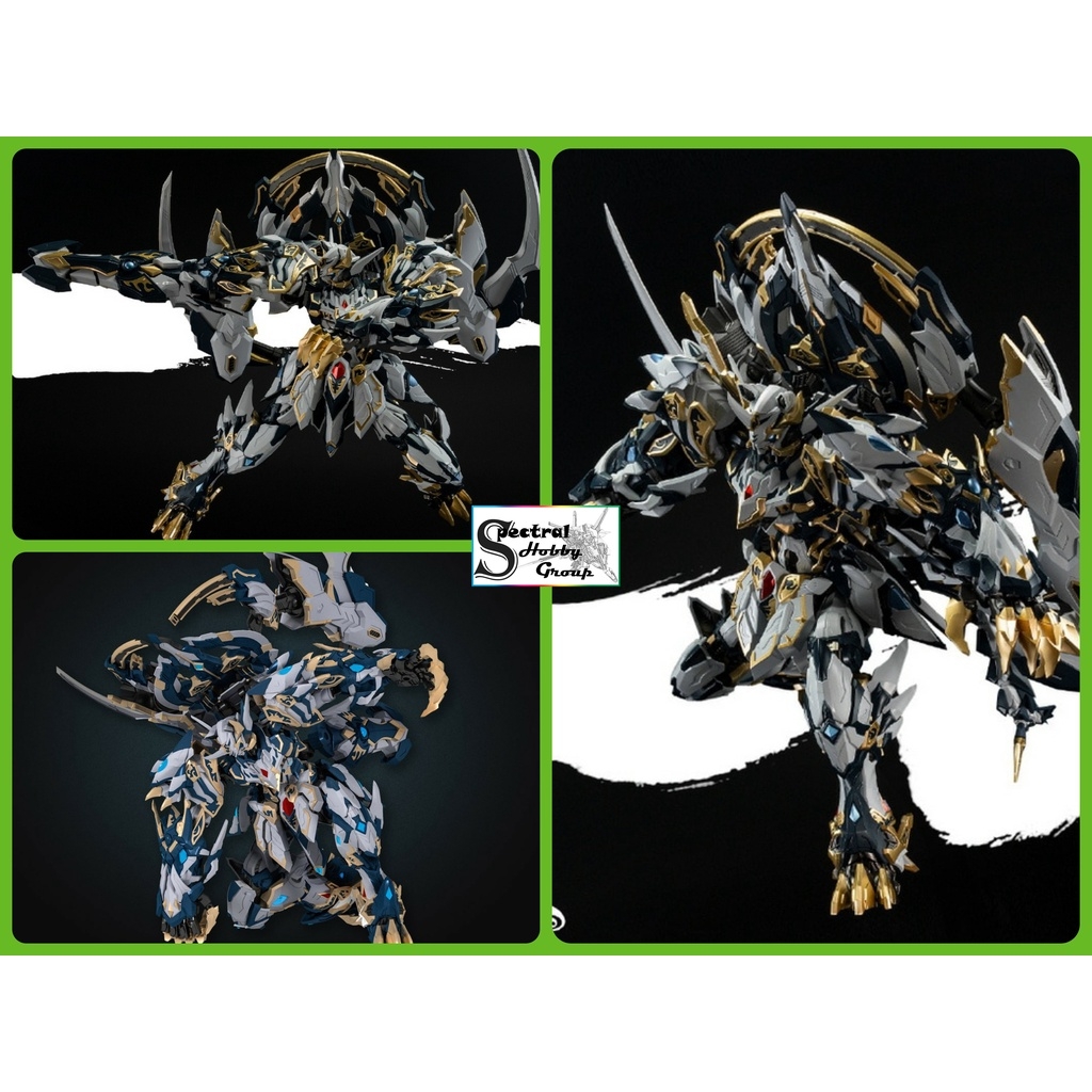 Mô hình ráp sẵn Metal Build MB CD-02 Bạch hổ Four Great Beasts White Tiger Alloy CD02 Action Figure