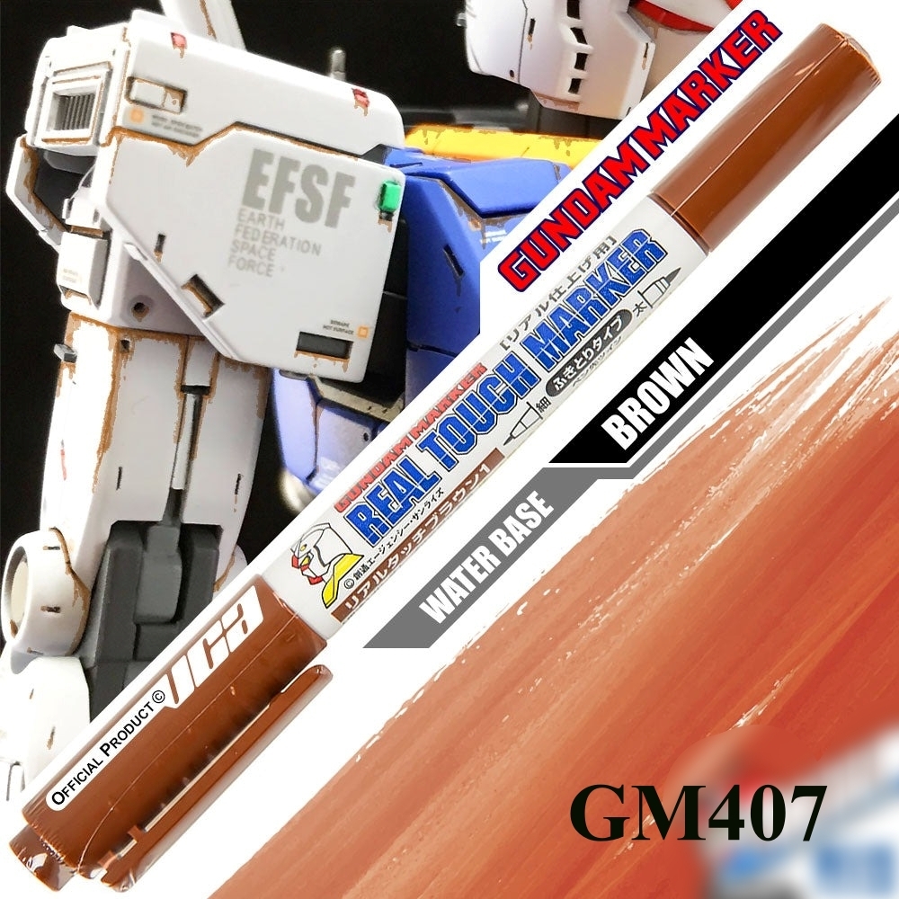 Bút Gundam Marker GM real touch marker GM400-408 - Dụng cụ mô hình