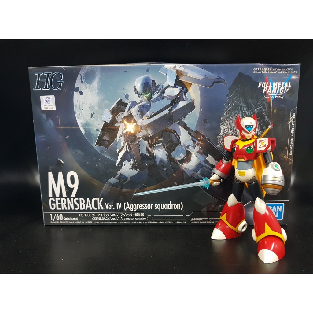 Mô hình HG 1/60 M9 Gernsback Ver.IV Aggressor Squadron Full Metal Panic