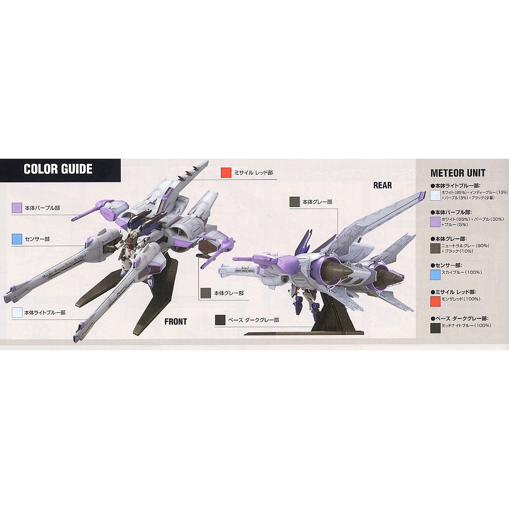 Mô hình lắp ráp HG 1/144 Meteor Unit + Freedom Gundam