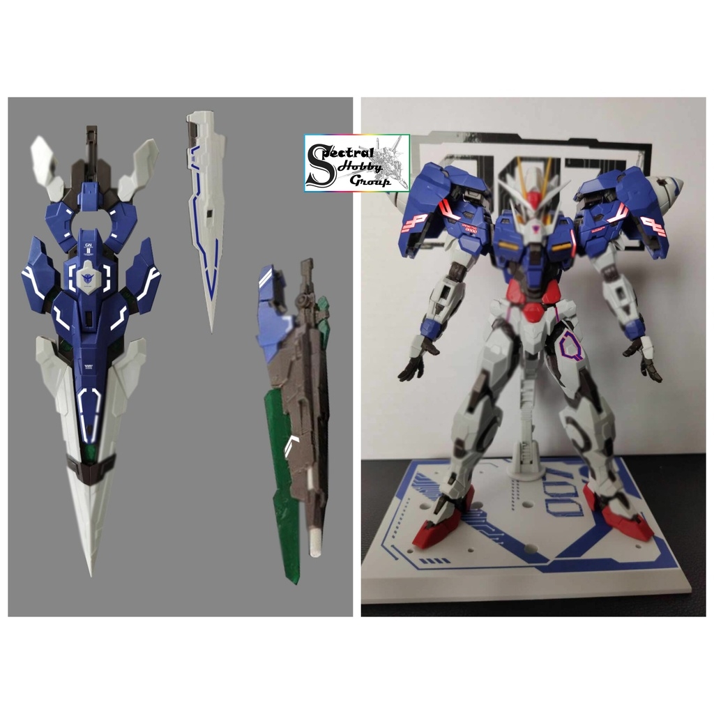 Decal nước dán mô hình Gundam XN 00 Raiser 7s Seven sword 00R 007S MB MG RG HG Water sticker