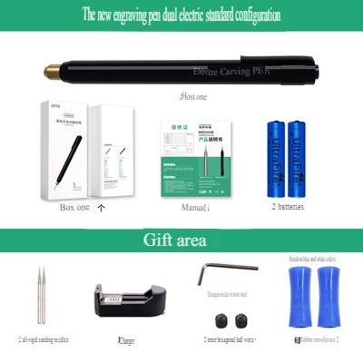 Dụng cụ bút khoan mô hình điêu khắc Mini cầm tay Mài cắt đánh bóng Handheld mini Electric Carving Pen Longxiang DK02