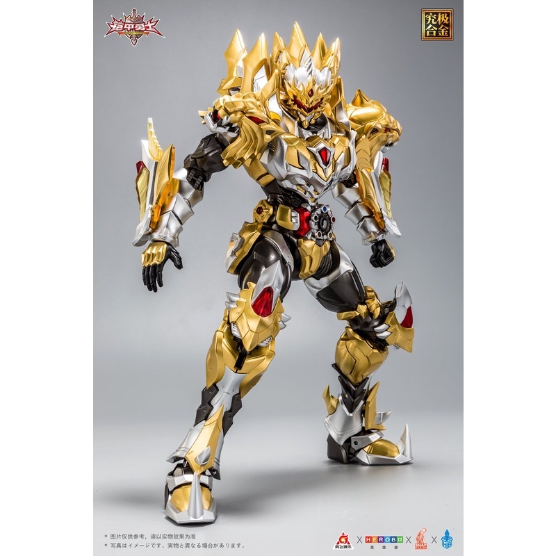 Mô hình ráp sẵn Metal Build Kamen Rider ARMOR HERO EMPEROR ULTIMATE MB (kèm effect)