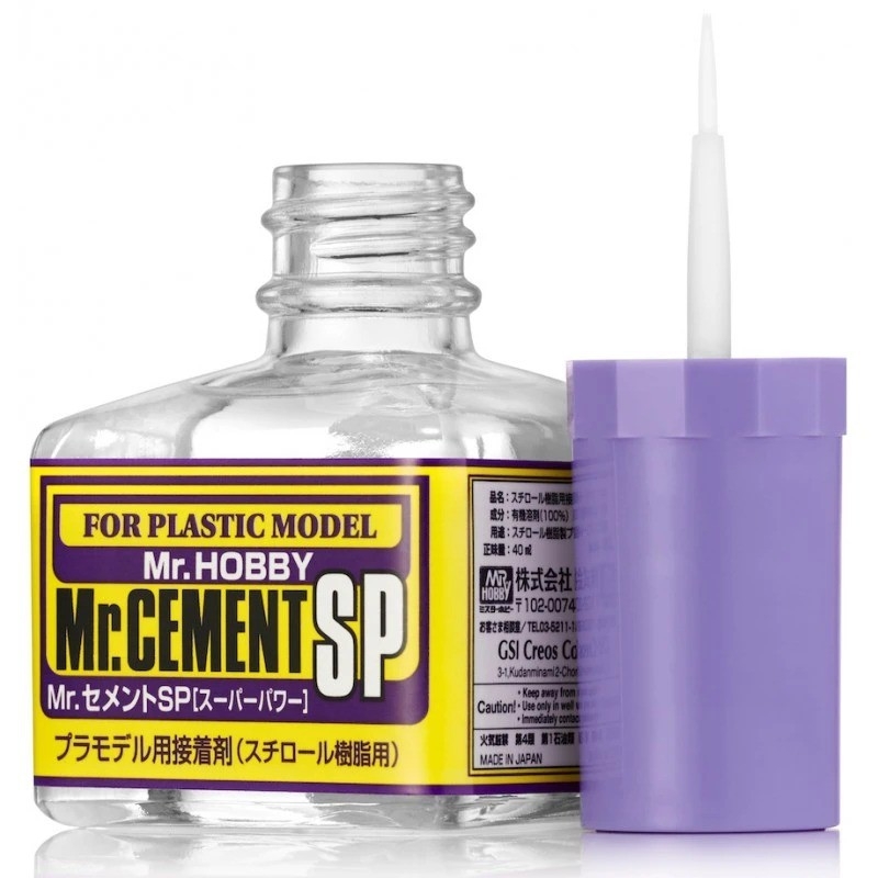 Keo Cement dính mô hình mr.hobby Deluxe Cement S SP SPB