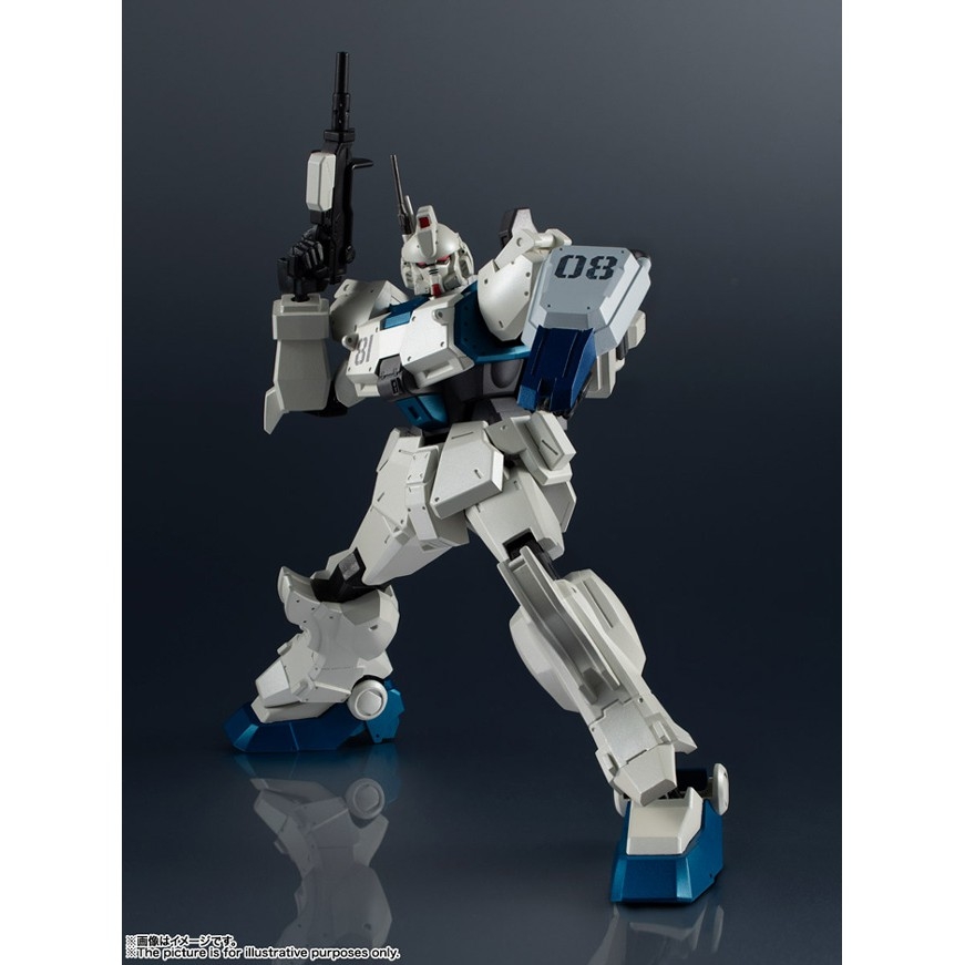Mô hình nhựa Figure Gundam Universe GU RX-79 Ez8 Ez-8