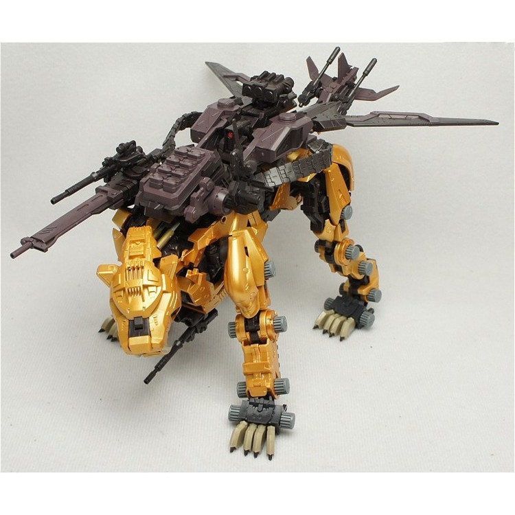 Mô hình lắp ghép Zoid 1/72 Saber Tiger Gold, HMM019 BT Model