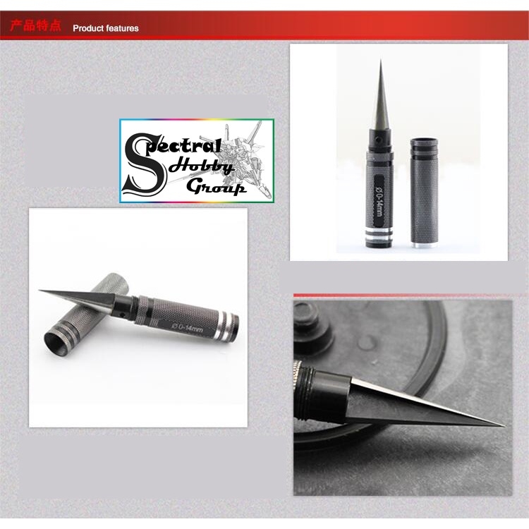 Dụng cụ khoan dùi lỗ tròn 0-14mm cho mô hình Hole Opener Model Reamer Model Drill Hand