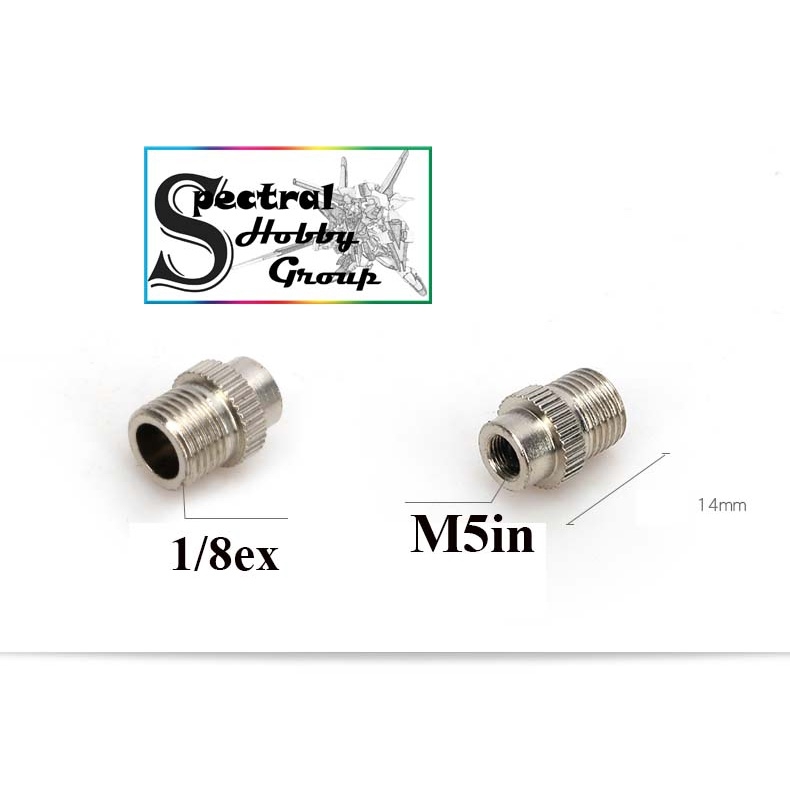 Dụng cụ các loại đầu kết nối chuyển thiết bị máy nén khí bút sơn airbrush compressor mô hình