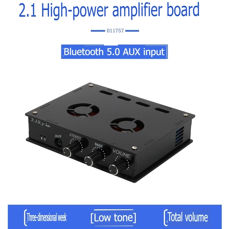 Mạch khuếch đại âm thanh TDA7498E 2.1 kênh 2* 160W + 220W bluetooth 5.0 chất lượng cao Digital Audio Amplifier