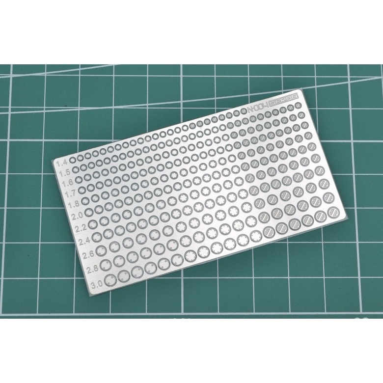 Dụng cụ độ custom mô hình MADWORKS Mũi khoan bằng round flat drill N003 N006 NERON