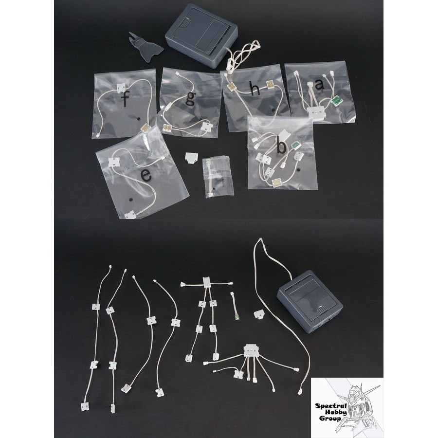 Mô hình hệ thống đèn led cho PG 1/60 Unicorn Banshee Phenex - Daban