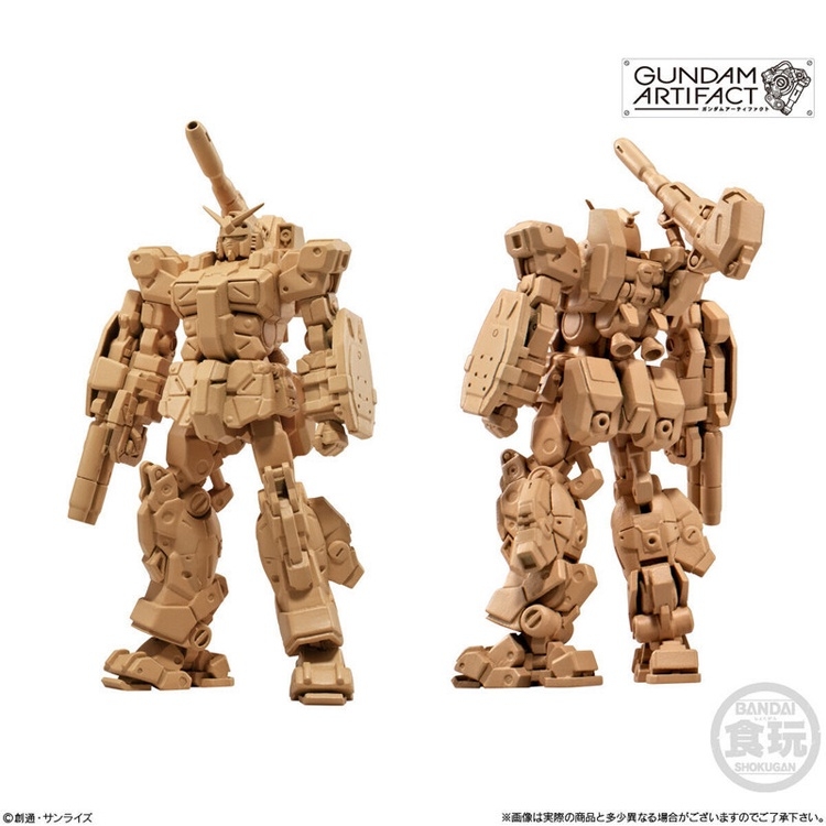 Mô hình nhựa Gundam Artifact 2 VOL 02 bộ 5 con V2AB / Zaku III / Dom / GM RGM79 / FA-78-1 armor