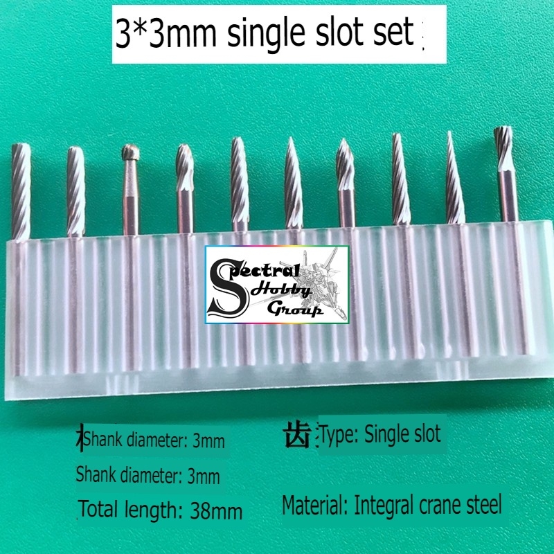 Bộ mũi đầu mài dũa hợp kim vonfram chuôi 3mm 6mm điêu khắc lũa sắt gỗ nhựa Tungsten rotary alloy grinding head