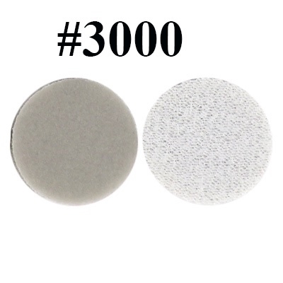 Giấy nhám, xốp, đầu dính đánh bóng 25mm gắn máy mài mini sandpaper disc #400-7000 grinding self-adhesive polishing