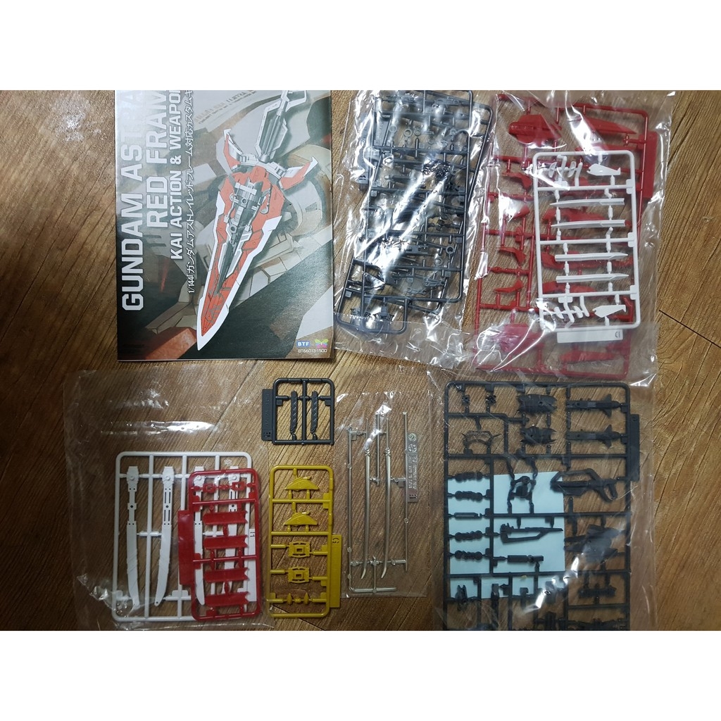 Phụ kiện lắp ráp RG 1/144 Astray Tactical arms & blade set - BTF