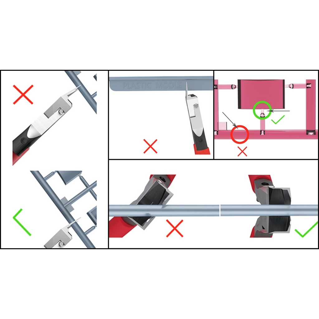 Dụng cụ Kìm cắt mô hình DSPIAE EN-A 1 lưỡi ultra thin single edged
