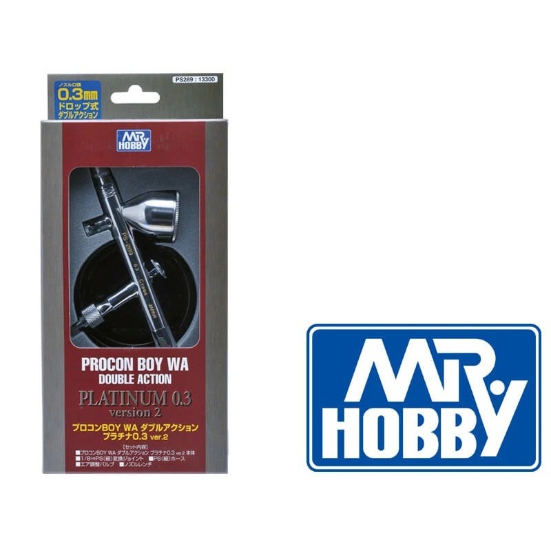 Bút sơn mô hình airbrush Mr hobby Ps289 PS290 PS270 0.2mm 0.3mm 0.5mm PROCONBOY PLATINUM