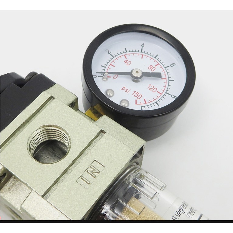 Điều áp lọc nước cho máy sơn mô hình Air Filter Regulator Water Pressure