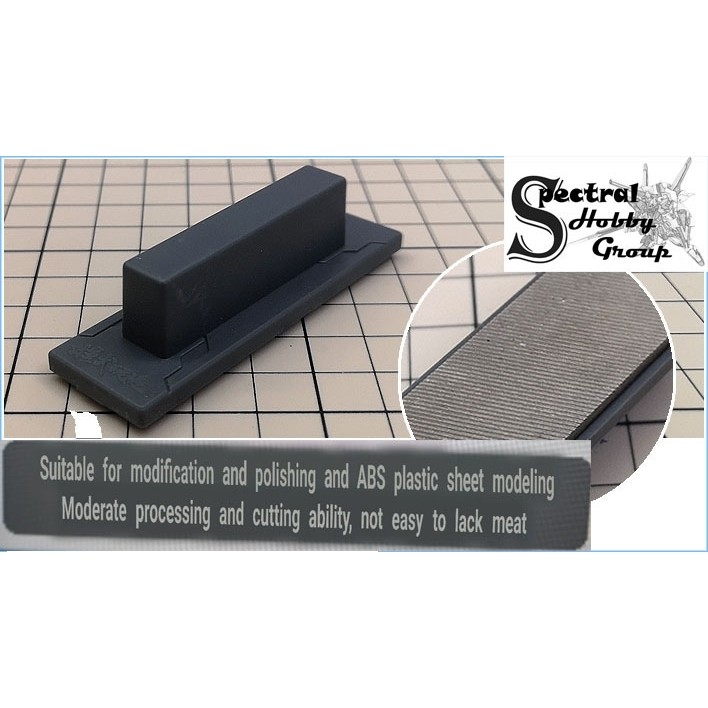 Dụng cụ đánh dũa nhám mịn mô hình MS040 polishing file block coarse medium fine - Tool hobby