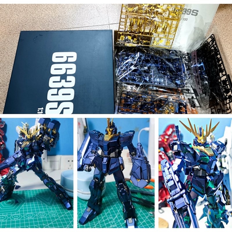 Mô hình lắp ráp MG 1/100 GUNDAM 02 BANSHEE VN-BS 6639 | 6639S TITANIUM FINISH daban