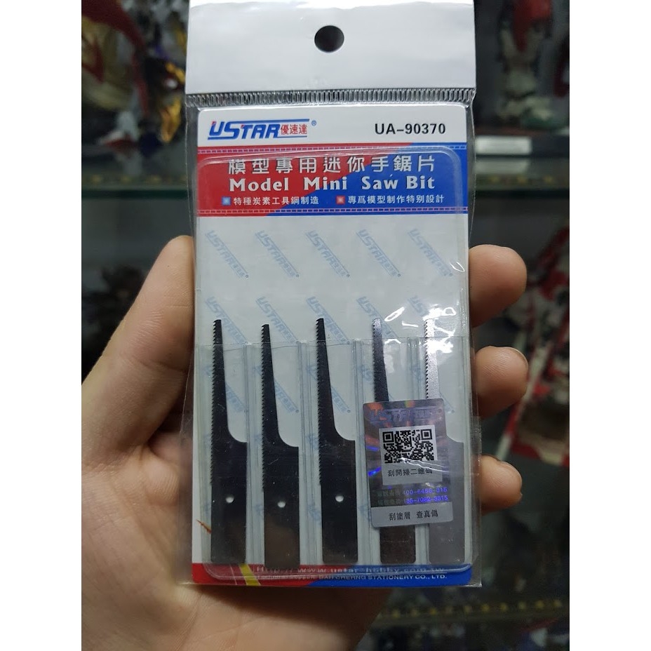 Dụng cụ mô hình Cưa tay, lưỡi cưa mini Hand saw Tamiya 92600 USTAR