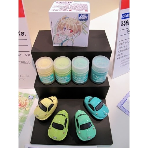 Sơn mô hình Mr.hobby Color set for beautiful girls ( blue | red | green | gray ) CS561 CS562 CS563 CS564