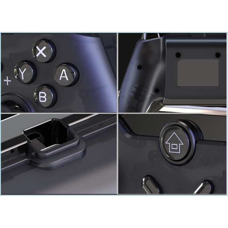 Tay cầm chơi game không dây có rung Wireless Pro controller Nintendo Switch PC Android Mobile SWH-8575