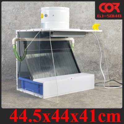 Hộp hút mùi sơn thác rèm nước 80W Water spray box CorMake