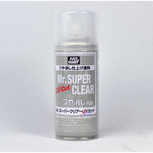 Chai xịt phủ bảo vệ mô hình Topcoat Mr.hobby B501 B502 B503 Super Clear Semi Gloss Matt Flat