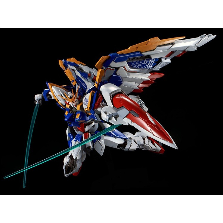 Mô hình lắp ráp MJH MG 1/100 Gundam Wing EW ver HIRM hires (kèm đế action base)