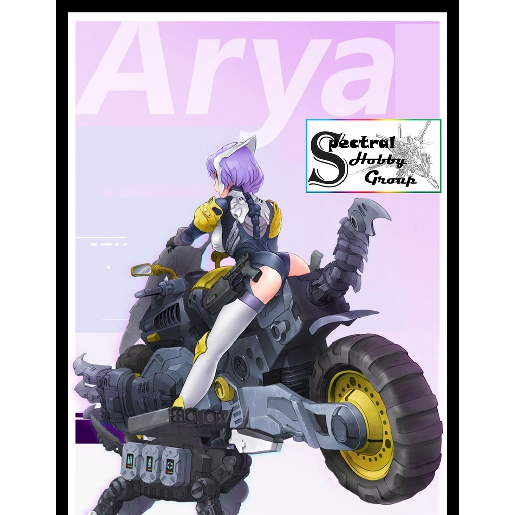 Mô hình lắp ráp SUYATA 1/12 Arya Machine Hunter Poem HP001 Pretty Armor Girl PA