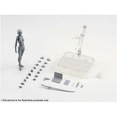Mô hình nhựa Action Figure SHF Body Kun DX Set Male Female