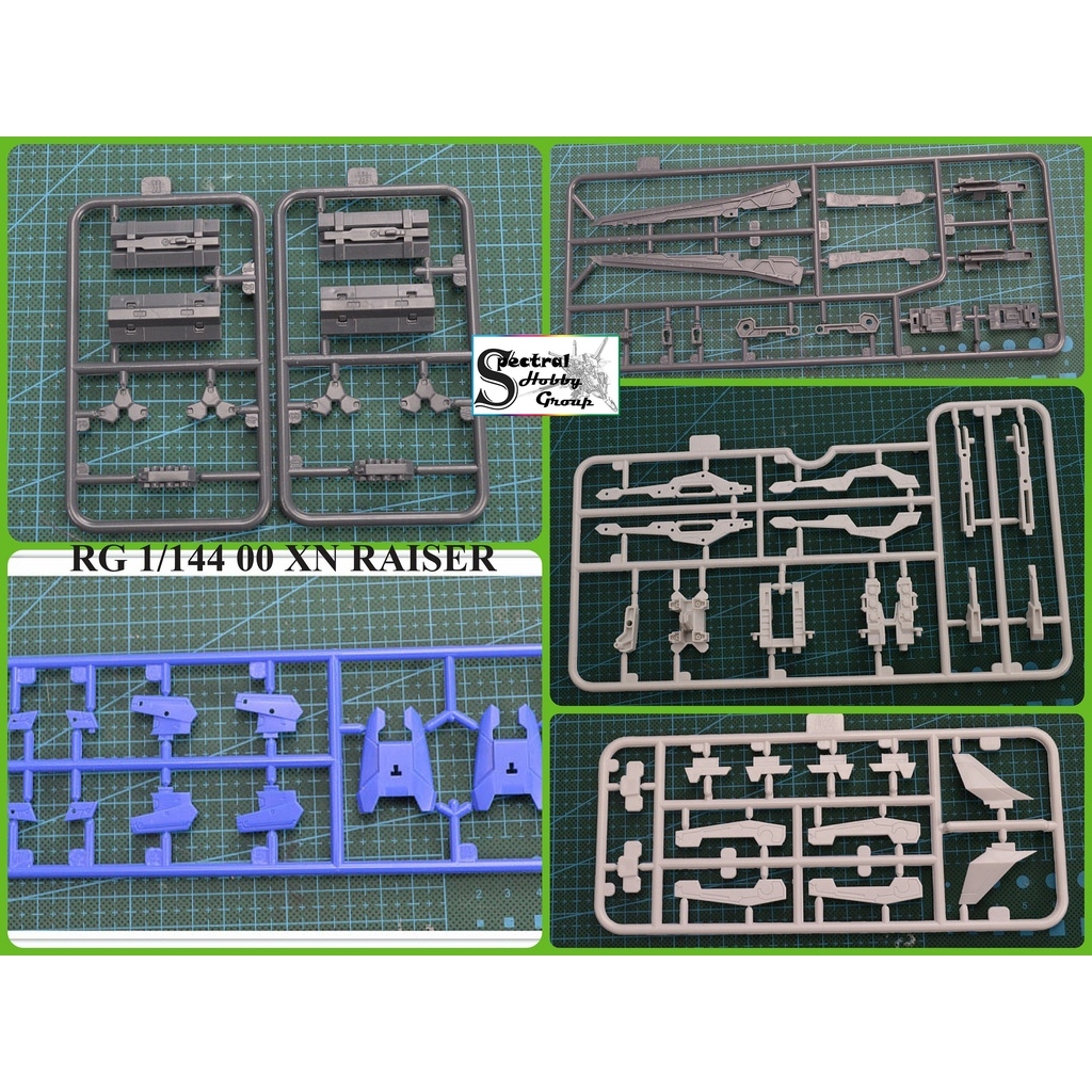 PHụ kiện lắp ghép MG 1/100 RG 1/144 00 XN 00XN Pack (không kèm gundam) - Effect Wings