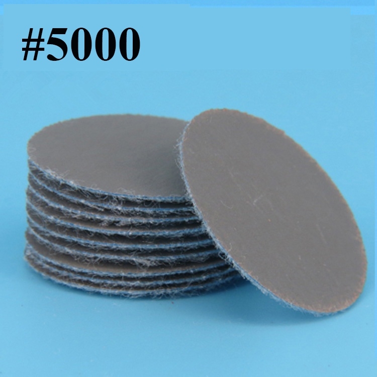 Giấy nhám, xốp, đầu dính đánh bóng 25mm gắn máy mài mini sandpaper disc #400-7000 grinding self-adhesive polishing