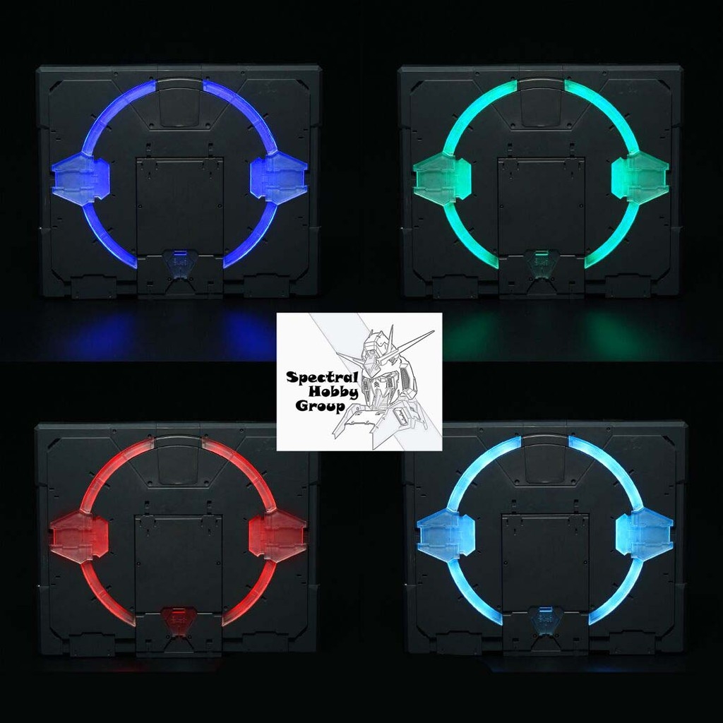 Đế Action base PG 1/60 MG 1/00 HG 1/144 Led Remote đổi màu Exia Gundam